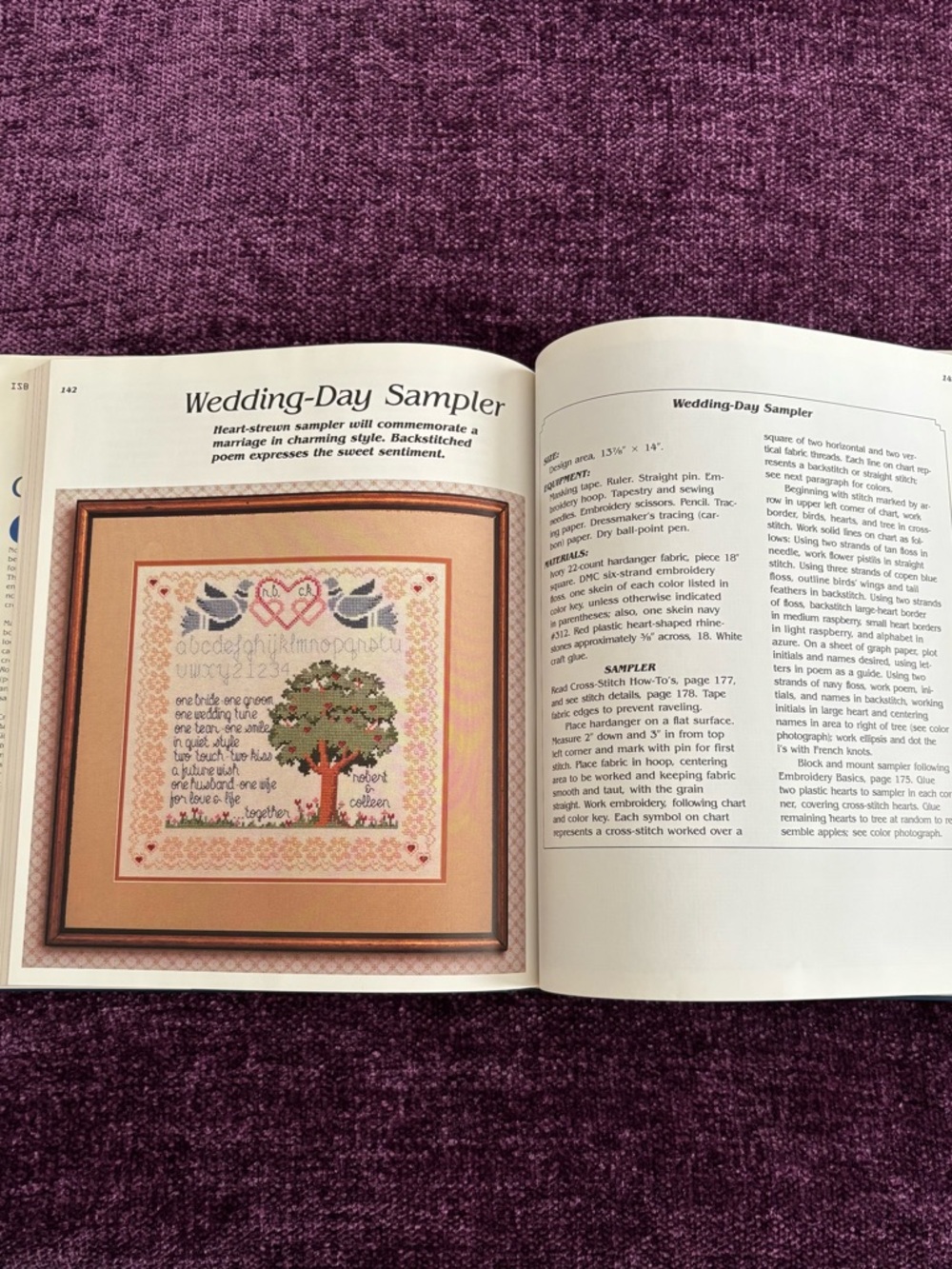Cross-Stitch from a Country Garden Craft Book - Picture 6 of 9